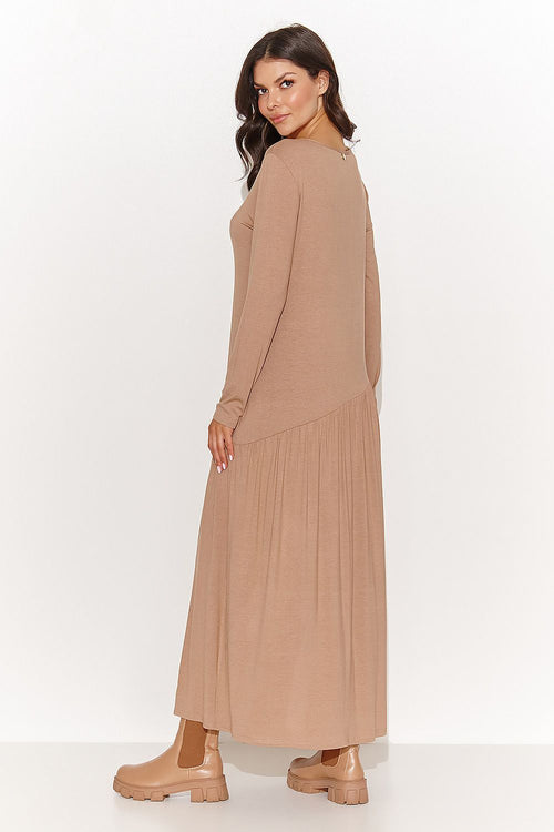 Ivory Knit Maxi Dress