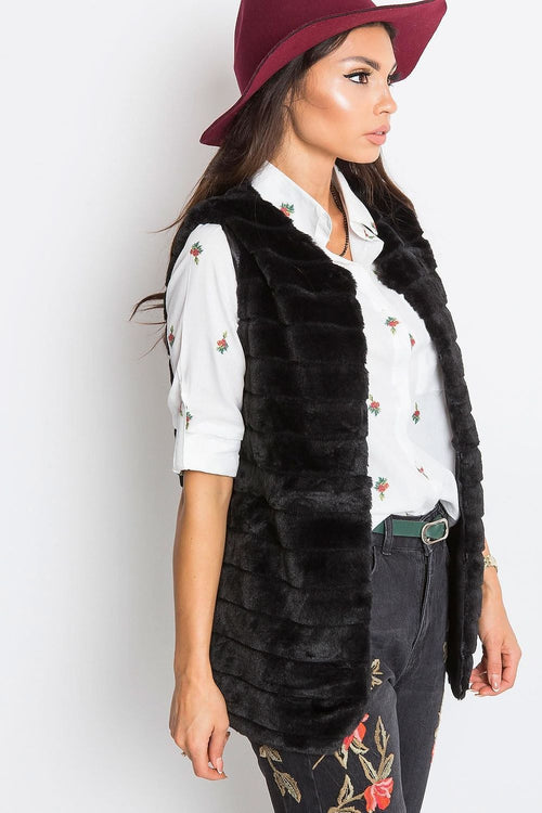 Cleo Fur Vest