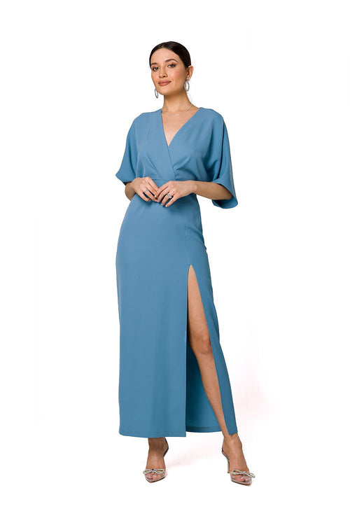 Enchanting High-Slit Maxi Dress